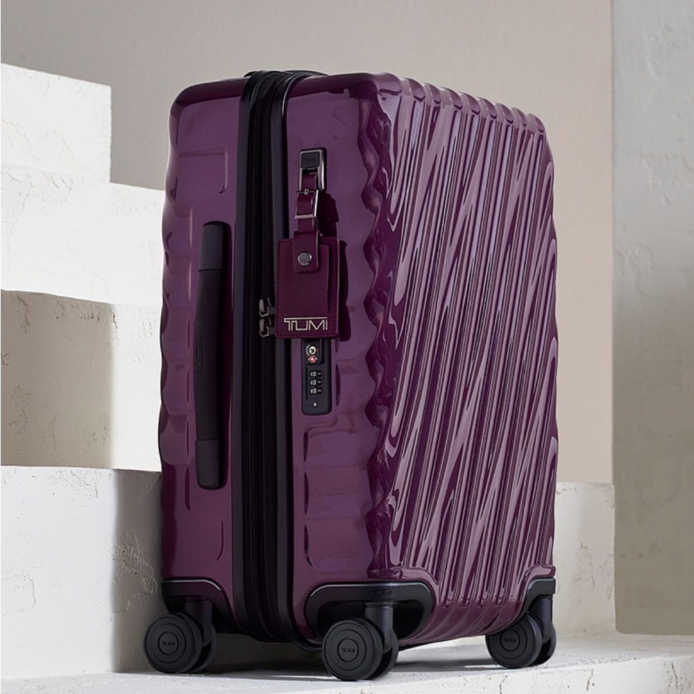 Tumi Rich Purple Hardside Suitcase